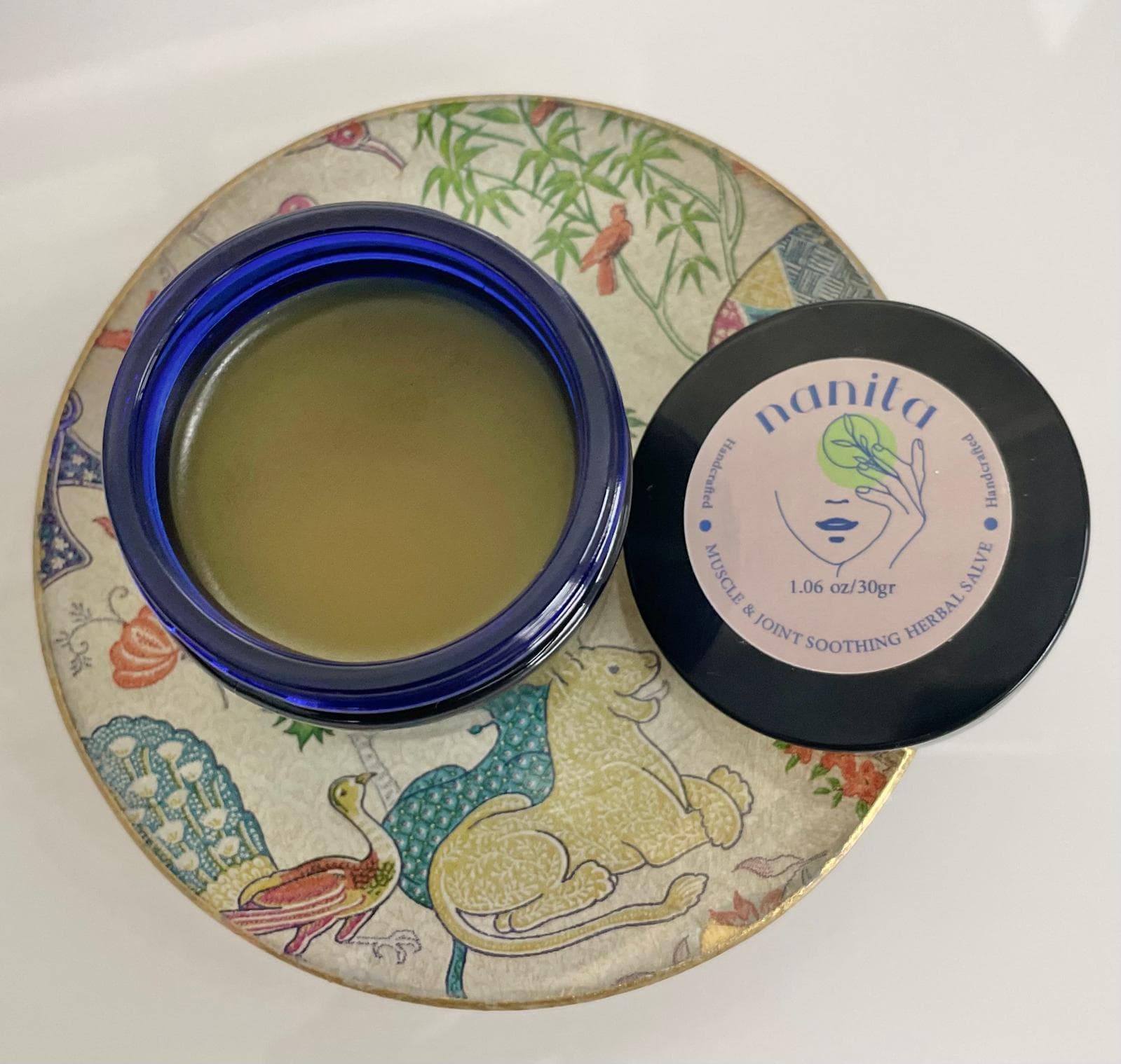 Bálsamo herbal calmante para músculos y articulaciones
