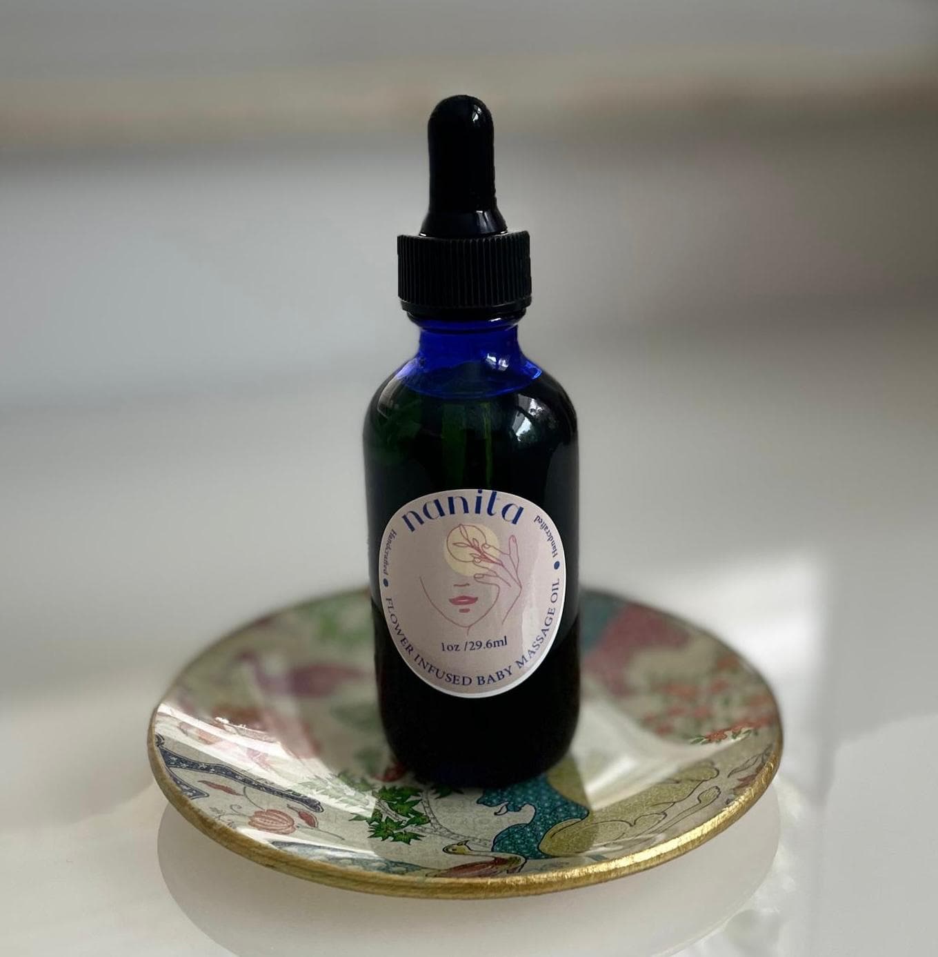 Aceite de Masaje para Bebés Infusionado con Flores