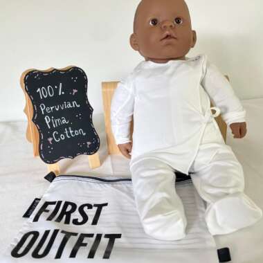 Newborn First Outfit Rose Melo
